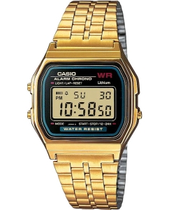 Купить Японские наручные часы Casio Vintage A-159WGEA-1E с хронографом в E-mobi