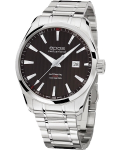Купить Швейцарские механические наручные часы Epos 3401.132.20.15.30 в E-mobi