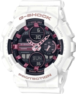 Купить Японские наручные часы Casio G-SHOCK GMA-S140M-7AER с хронографом в E-mobi