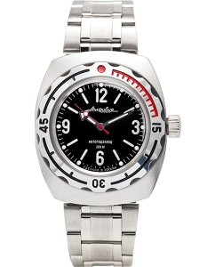 Купить Российские механические наручные часы Восток Амфибия 90660 в E-mobi