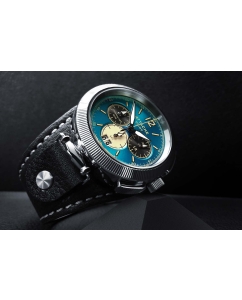 Купить Российские наручные часы ATTACHE PILOT-CHRONO-SG с хронографом  в E-mobi