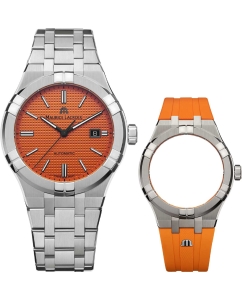 Купить Швейцарские механические наручные часы Maurice Lacroix AI6008-SS00F-530-E в E-mobi