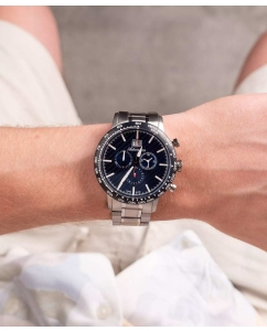 Купить Швейцарские титановые наручные часы Adriatica A8383.4115CH с хронографом  в E-mobi