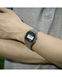 Купить Японские наручные часы Casio Vintage A159W-N1 с хронографом  в E-mobi