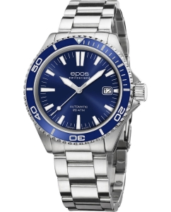 Купить Швейцарские механические наручные часы Epos 3438.131.96.16.30 в E-mobi