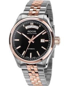 Купить Швейцарские механические наручные часы Epos 3501.142.34.95.44 в E-mobi