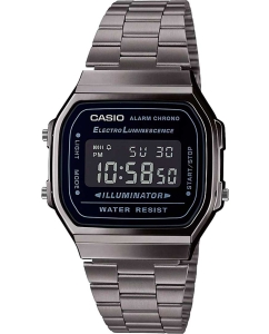 Купить Японские наручные часы Casio Vintage A168WEGG-1BEF с хронографом в E-mobi