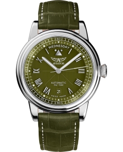 Купить Швейцарские механические наручные часы Aviator V.3.35.0.278.4 в E-mobi