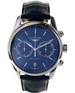 Купить Швейцарские механические наручные часы Longines L2.629.4.92.0 с хронографом в E-mobi