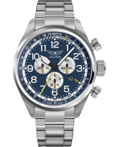 Купить Швейцарские наручные часы Aviator V.2.25.0.170.5 с хронографом в E-mobi
