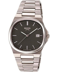 Купить Титановые наручные часы Boccia Titanium 3657-04 в E-mobi