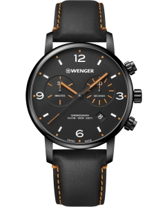 Купить Швейцарские наручные часы Wenger 01.1743.114 с хронографом в E-mobi