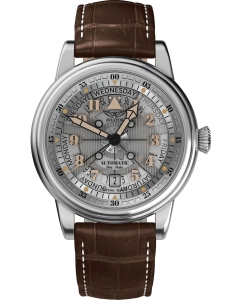 Купить Швейцарские механические наручные часы Aviator V.3.36.0.286.4 в E-mobi