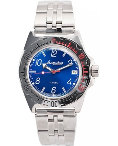 Купить Российские механические наручные часы Восток Амфибия 110908 в E-mobi