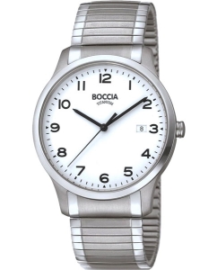 Купить Титановые наручные часы Boccia Titanium 3616-01 в E-mobi