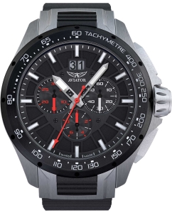 Купить Швейцарские наручные часы Aviator M.2.19.5.134.6 с хронографом в E-mobi