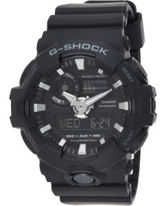 Купить Японские наручные часы Casio G-SHOCK GA-700-1B с хронографом в E-mobi