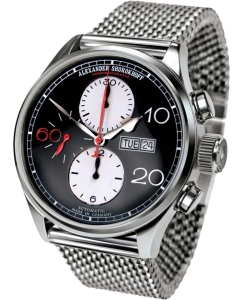 Купить Механические наручные часы Alexander Shorokhoff AS.CA01-4M с хронографом в E-mobi