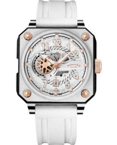Купить Швейцарские механические наручные часы ROMAGO RM097-WH в E-mobi