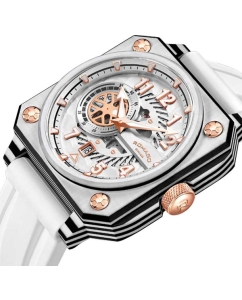 Купить Швейцарские механические наручные часы ROMAGO RM097-WH  в E-mobi