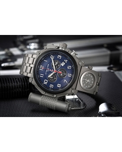 Купить Российские титановые наручные часы Спецназ C9157339-5130.D с хронографом  в E-mobi