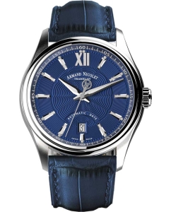 Купить Швейцарские механические наручные часы Armand Nicolet A740A-BU-BP22740UAU в E-mobi