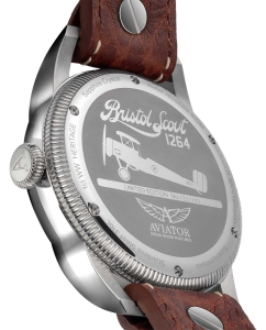 Купить Швейцарские механические наручные часы Aviator V.3.18.0.160.4  в E-mobi