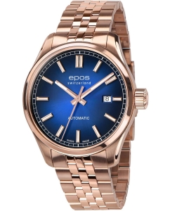 Купить Швейцарские механические наручные часы Epos 3501.132.24.16.34 в E-mobi