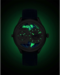 Купить Механические наручные часы Technik 4x ASD-44.GLO00.SVWH.BL  в E-mobi