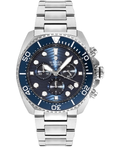 Купить Швейцарские наручные часы Wainer WA.10300-B с хронографом в E-mobi