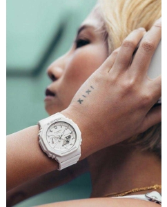 Купить Японские наручные часы Casio G-SHOCK GMA-S2100-7AER с хронографом  в E-mobi