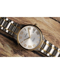 Купить Швейцарские механические наручные часы Titoni 83733-SY-561  в E-mobi