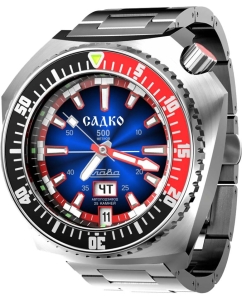 Купить Российские механические наручные часы Слава Садко 5000168/100-2427 в E-mobi