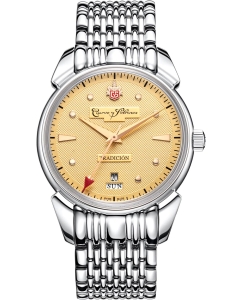 Купить Швейцарские механические наручные часы Cuervo y Sobrinos 3195B.1SR.CH в E-mobi