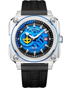 Купить Швейцарские механические наручные часы ROMAGO RM112-BU в E-mobi