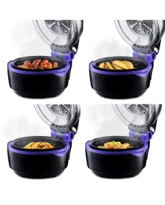 Купить Аэрогриль Kitfort KT-2219-1 Black/Blue  в E-mobi