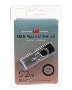 Купить Флешка Exployd 590 512Gb 3.0 EX-512GB-590-Black в E-mobi