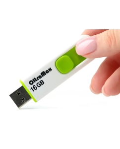 Купить Флешка Oltramax 8 ГБ OM-16GB-250 зеленый  в E-mobi