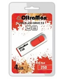 Купить Флешка Oltramax 250 4 ГБ OM-4GB-250-Red в E-mobi