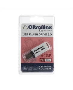 Купить Флешка Oltramax 64 ГБ белый (OM-64GB-230-белый)  в E-mobi