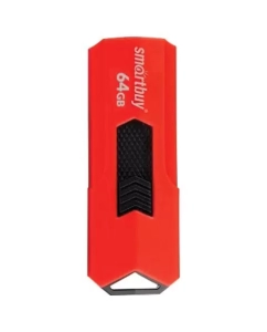 Купить Флешка SmartBuy Stream 64ГБ Red (513075) в E-mobi