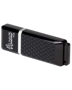 Купить Флешка SmartBuy Quartz 16ГБ Black (SB16GBQZ) в E-mobi