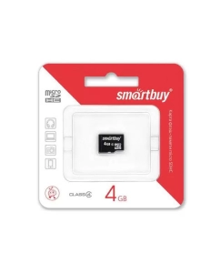 Купить Карта памяти SmartBuy MicroSD 4GB Class 4 без адаптера в E-mobi