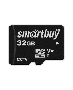 Купить Карта памяти SmartBuy microSDHC 32Gb Class10 U1 V10 SB32GBSDCCTV  в E-mobi
