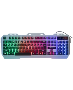 Купить Проводная игровая клавиатура Nakatomi KGK-35U Silver в E-mobi