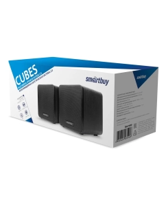 Купить Колонки компьютерные SmartBuy CUBES Black (SBA-4650) в E-mobi