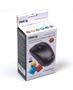 Купить Беспроводная мышь Dialog MROC-17U черный  в E-mobi
