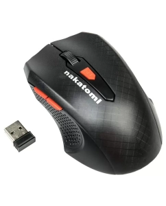 Купить Беспроводная мышь nakatomi MRON-07U Black  в E-mobi