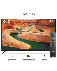 Купить Телевизор OLTO 43ST30U, 43&quot;, UHD 4K  в E-mobi
