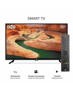 Купить Телевизор OLTO 50ST20U, 50&quot;(127 см), UHD 4K  в E-mobi